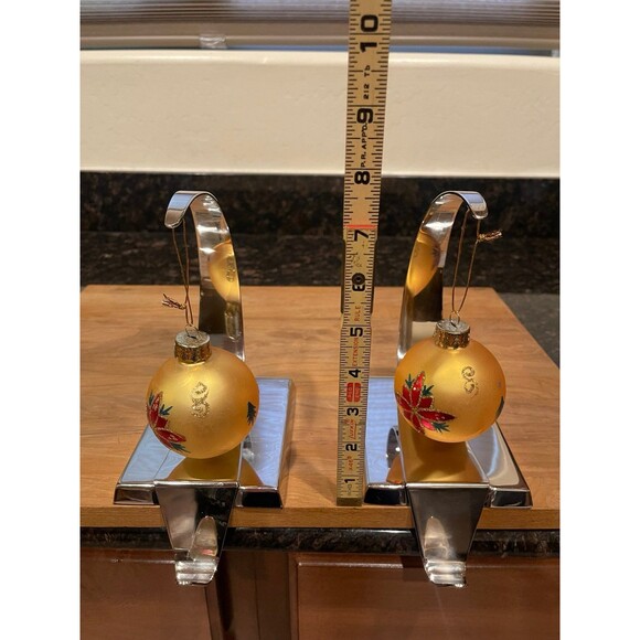 Set of 2 CRATE & BARREL Ornament Stocking Hooks - Picture 9 of 9